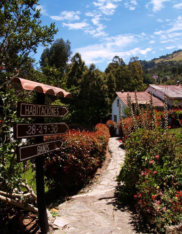 Hotel Rural La Esperanza Suesca Exterior foto